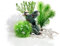 biOrb 48443 Decor Set 15L Flower Garden - Aquariendekoration mit realistischen künstlichen Wasserpflanzen, Wurzeln und Steinen für schönes Aquariendesign, passend für alle biOrb Modelle ab 15 L
