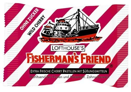 Fisherman's Friend Wild Cherry o.Zucker, 24er Pack (24 x 25 g Beutel)