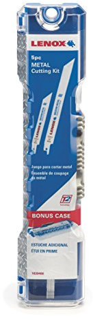 Lenox 1839466 Ensemble de lame de scie sabre bimétal pour découpe, 5 pièces