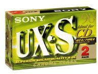 Sony C-90 UXS Audiokassette (90min)