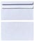 Herlitz | buste per lettere | lunghezza DIN | autoadesive | stampa interna | termosigillate | incellofanate | 100 pzz | in bianco senza finestra DL bianco