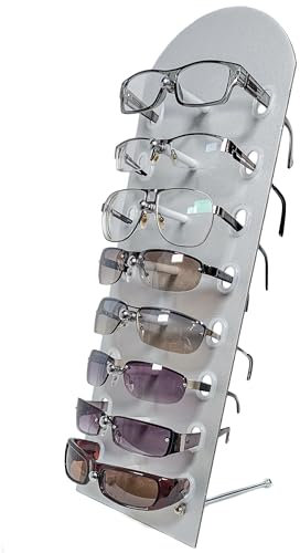 Yudu Brillenständer Brillenpräsenter Brillendisplay für 8 Brillen