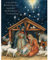 Lang 1004674 Weihnachtskarten Heilige Familie, Kunstwerk von Susan Winget, 18 Karten, 19 Umschläge, 13,7 x 17,5 cm
