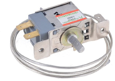sourcing map Gefrierschrank Kühlschrank Thermostat 85cm Kabel AC 220-250V 5(4) A 50/60Hz