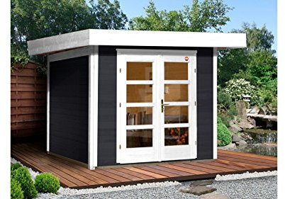 Weka Gartenhaus 126 Gr. 1 anthrazit