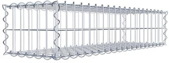 gabiona | eckige gabio Nen paniers | Pierre befüllbare paniers | résistant aux intempéries Grille Panier – ausgefallener Panier Grillage – Fabriqué en Allemagne 100 x 20 x 30 cm