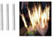 100 Candeline Magic Flambe Fontane Luminosa Party Torta 12Cm Categoria F1 (Uso Interno Ed Esterno)