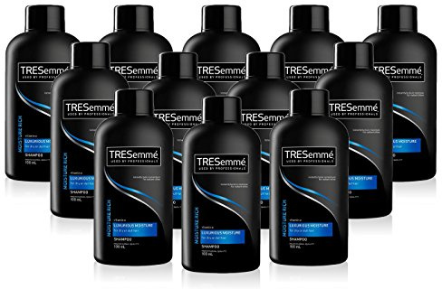 12x TRESemme MOISTURE RICH Luxurious SHAMPOO Dry Hair 100ml TRAVEL SIZE