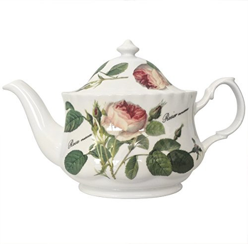 Roy Kirkham kleine Redoute-Rosen-Teekanne