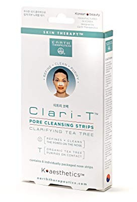 Earth Therapeutics, Clari-T, Pore Cleansing Strips, Clarifying Tea Tree, 10 Nose Strips
