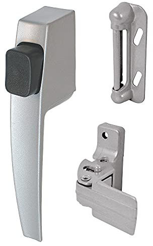 Prime-Line K 5006 Screen/Storm Door Push Button Latch Set, Single Pack