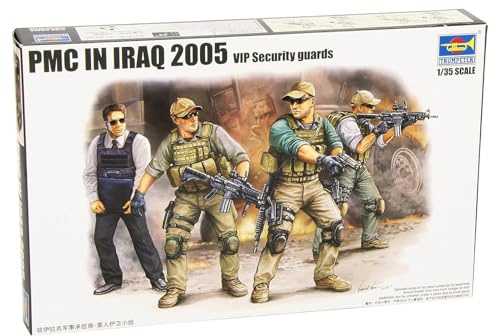 Trumpeter 420 - Figurines d'agents de sécurité privée en Irak