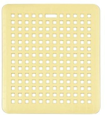 EK HANDEL 2 Stück Spülbecken-Matte Spül-Einlage beige