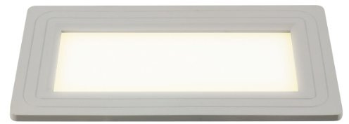 Heitronic LED Außenwandeinbauleuchte LED Panel, Weiß, Aluminium, 27444