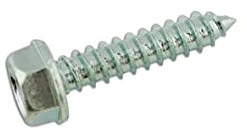 Connect 31560 Sheet Metal Screws No.12 x 3/4in 100pc