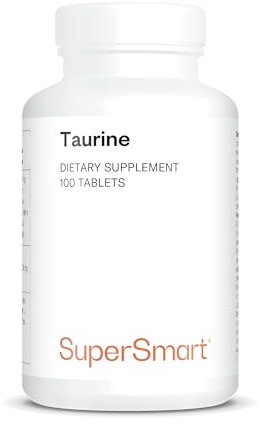 Taurina - Potencia el rendimiento físico y mental - Aminoácido antioxidante - Ayuda a la recuperación muscular tras el ejercicio - Sin OGM - Vegano - Supersmart