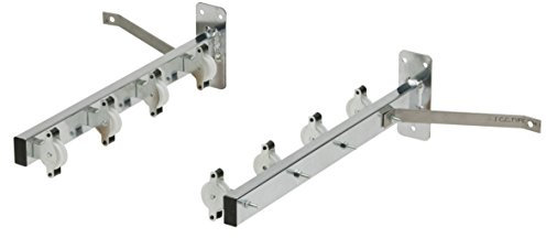 Tender Fil 031211 - Tendedero de pared con 4 Poleas, Inoxidable