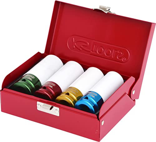KS Tools 515.1006 Jeu de 4 douilles à chocs