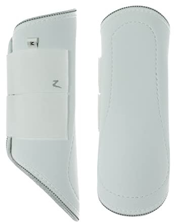 Horze Soft Lined Brushing Boots - White - M