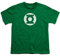 DC/linterna verde logotipo – Los jóvenes de manga corta camiseta de manga corta – Kelly verde