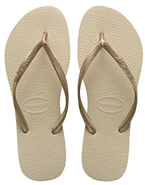 Havaianas - Slim, Infradito Eleganti, Resistenti E Versatili, Con Suola Testurizzata Per Una Maggiore Aderenza E Sostegno, Ragazze