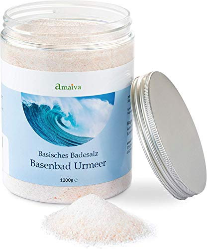 Basenbad Urmeer 1.000g (basisches Badesalz - für basische Körperpflege, Basenbad, Fußbad und basische Wickel)