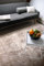 floor factory Moderner Teppich Delight Taupe 80x150cm - edler Designer Teppich mit flauschig weichem Flor