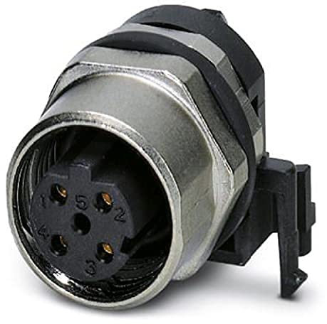 Phoenix Contact SACC M12 Rundsteckverbinder 4-polig IP 67, Packung a 10 Stück