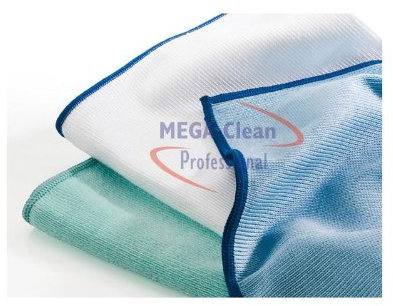 MEGA Clean Mikrofaser Polier- & Glasreinigung 50x70 grün 10 Stück M074/10
