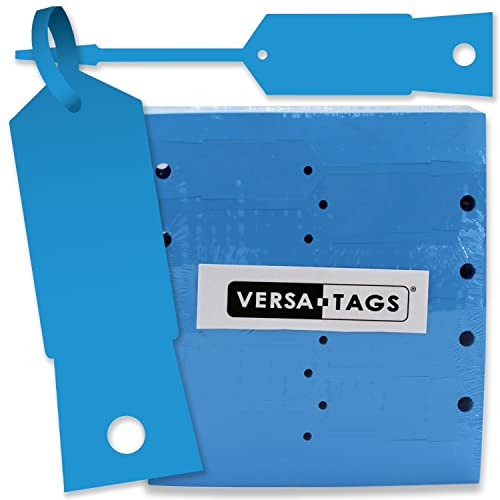 Blue Self-Locking Arrow Key Tags (1,000 per Pack) Size 4 1/2 X 3/4 (Blue) by Arrow ID Tags