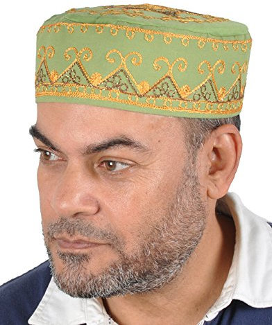 Egypt Bazar Traditionelle Arabische Kopfbedeckung - Araber - Karnevalskostüm/Farbe: grün