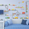 DECOWALL SG3-1404P1405 Straßen Transporte Autos Fahrzeuge Wandtattoo Bagger Wandsticker Wandaufkleber Wanddeko für Junge Wohnzimmer Schlafzimmer Kinderzimmer Babyzimmer