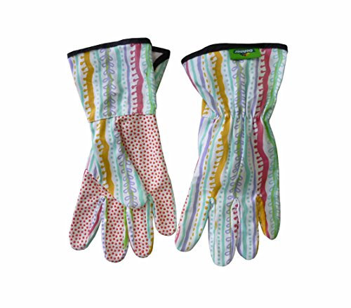 Dehner Damenhandschuh, Gartenhandschuh, Grip Pastell-Trend, Größe 7 / S