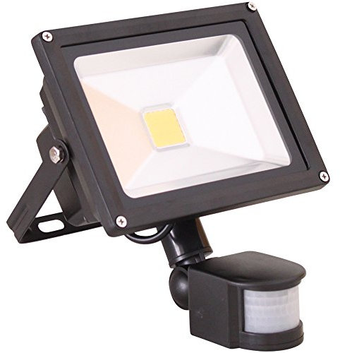 Grafner® 50 Watt LED SMD Fluter Flutlicht mit Bewegungsmelder innen und außen kaltweiss 6000K