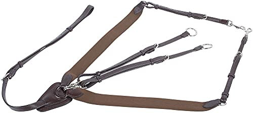 Harry's Horse Elastisch voortuig, Farbe:braun, Größe:Pony