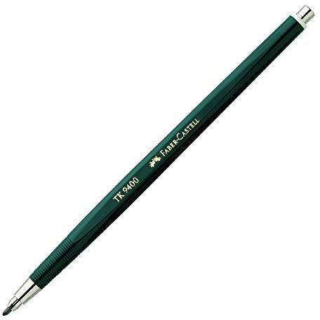 FABER-CASTELL 139420 - Fallminenstift TK 9400, Minenstärke: 2 mm, Härtegrad: HB, Schaftfarbe: grün, 1 Stück