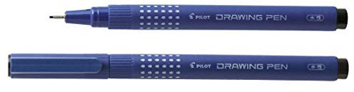 Pilot Drawing Pen - Penna da disegno, 0,5 mm, 12 pezzi, colore: Nero