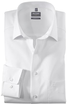 Herren Cityhemd 1/1 Arm 01 wieß Gr.46