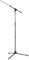 K & M Microphone Stand w/telescopic boom arm