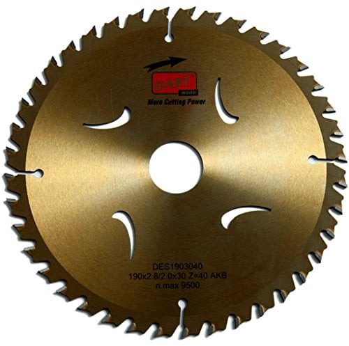 Dart DES1903028 Circular Saw Blades, Gold