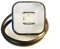 Umrissleuchte LED Begrenzungsleuchte 12-24V Weiß Anhänger LKW 62x62x27mm