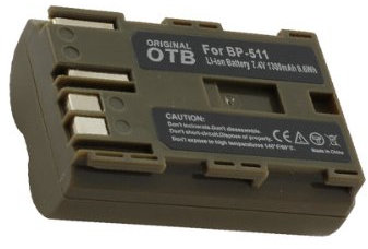 BA5I5 Selection Lithium-Ionen Akku - 1400mAh - kompatibel mit Canon EOS 40D