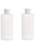 Pack de botellas de polietileno 200ml, vacías, recargables, suaves de apretar, transparentes, con empaque de emulsión, ideales para llevar maquillaje, cosméticos