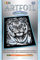 MAMMUT 8251017 - Artfoil, Kratzbild, Tiermotiv, Weißer Tiger, silber, Komplettset mit Kratzbild, Kratzmesser und Anleitung, Scraper, Scratch, glänzend, Kratzset für Kinder ab 8 Jahre