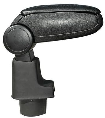 OMAC Mittelarmlehne Armlehne kompatibel mit Dacia Duster 2010-2017 PU-Leder ABS Schwarz
