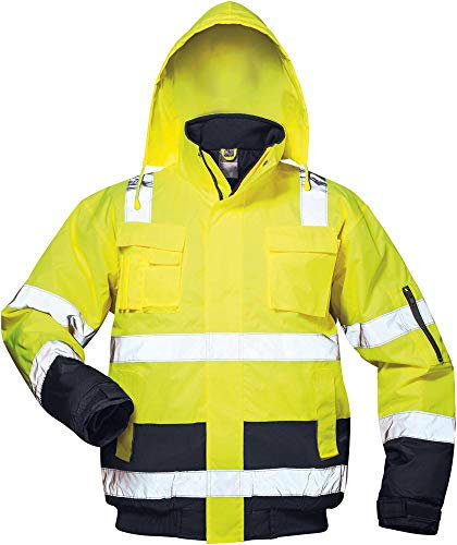 Elysee Warnschutz Pilotjacke Axel Größe, 1 Stück, M, gelb/blau, 23544-M
