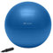 Gaiam 05-52205 Ganzkörper-Balance-Ball-Set, inkl. 75 cm Anti-Burst-Stabilitätsübung, Yoga-Ball, Luftpumpe und Workout-Video, für Erwachsene, Blau