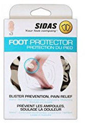 Sidas Foot Protector Protection pour les pieds anti-ampoules et anti-chauffements Beige