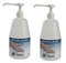 Anios Gel Hydroalcoolique 85 NPC 1 litre - Lot de 2 Flacons avec Pompe Vissée débit 3 ml