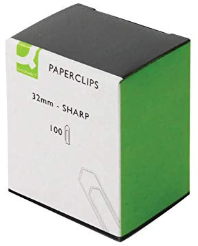 Q Connect PaperClip 32mm No Tear Pk100